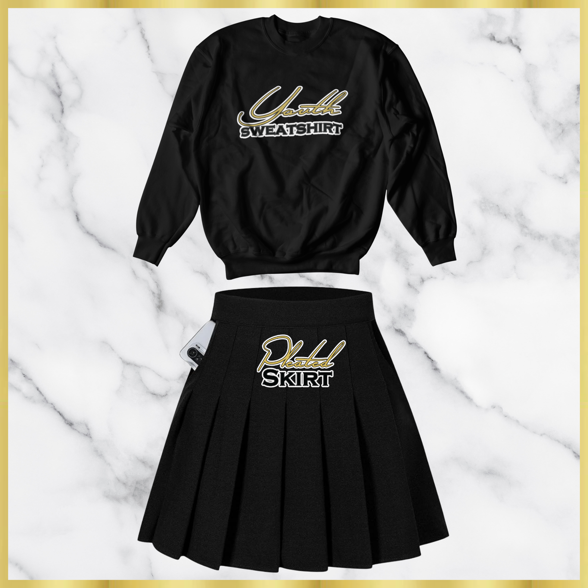 Grad Fit- Adult Sweatshirt/Skirt