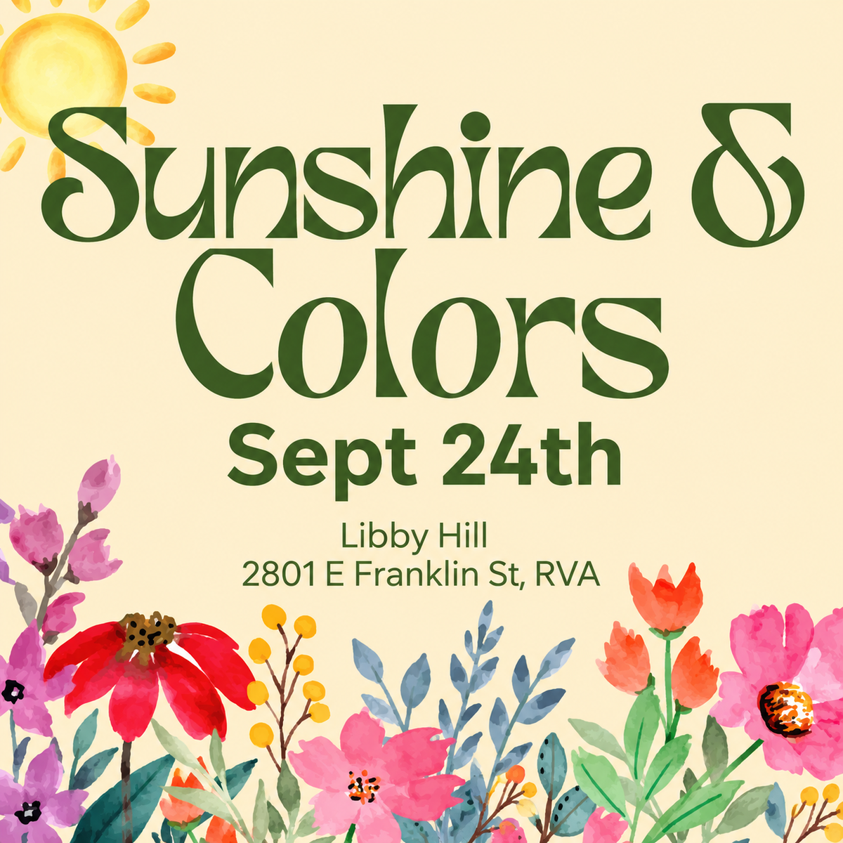 Sunshine and Colors- Libby Hill