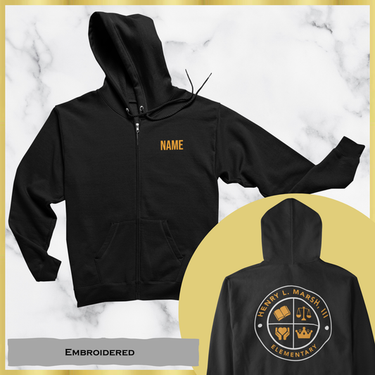 HMES [Embroidered Zip Up]