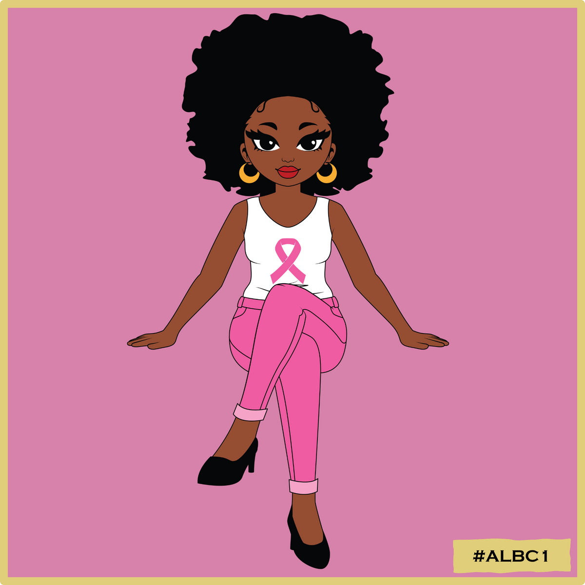Sitting Pretty in Pink