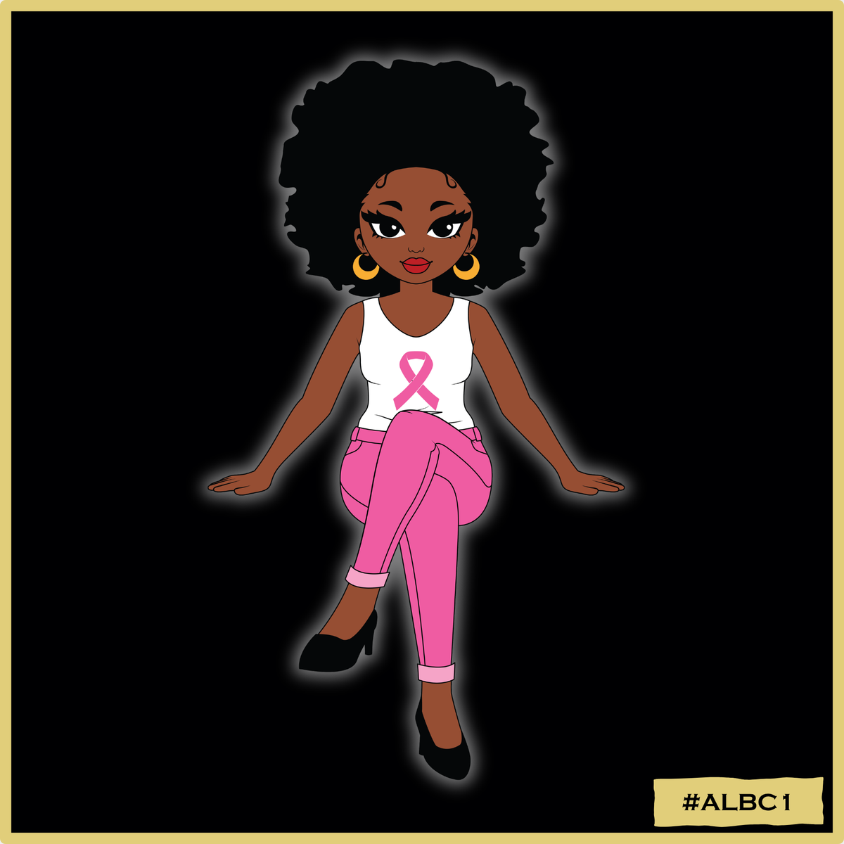 Sitting Pretty in Pink