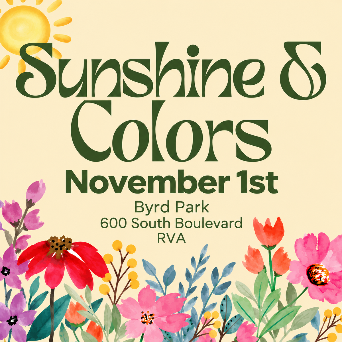 Sunshine and Colors- Bryd Park